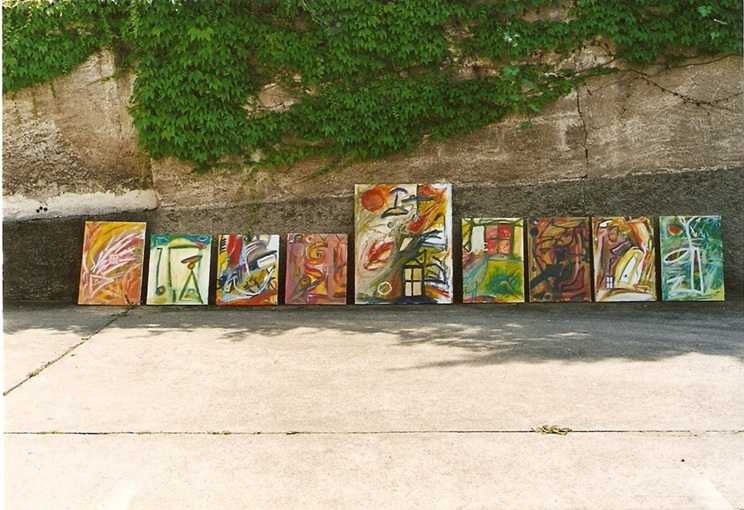 Gemälde von Jürgen Nöding ca 2002